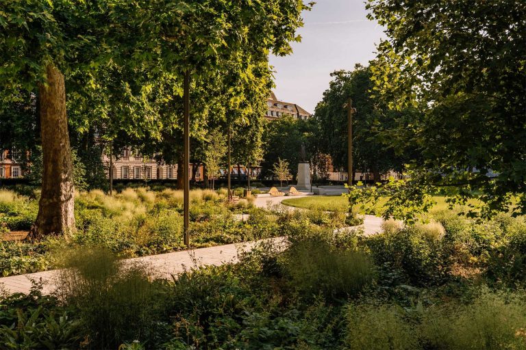 Grosvenor Square renovated