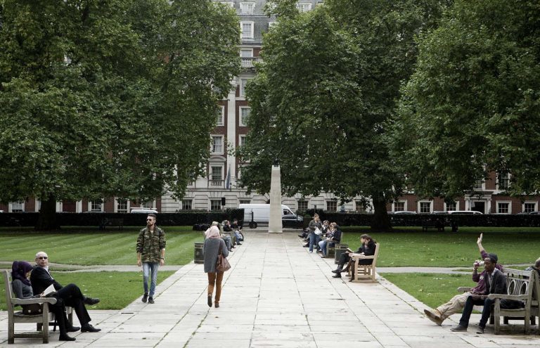 Grosvenor square before transfirmation