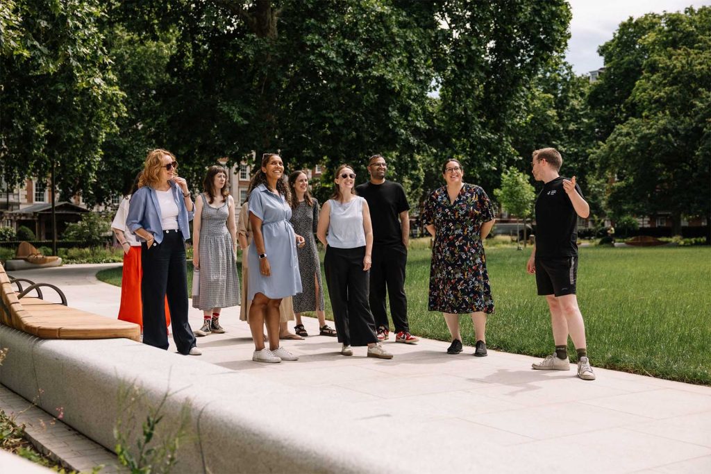 Guided tour of grosvenor square