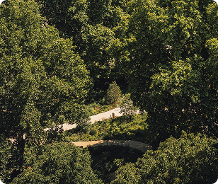 Arial shot of grosvenor square