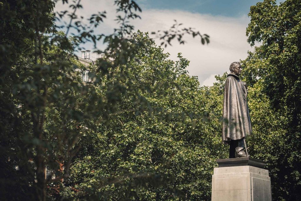 Roosevelt memorial grosvenor square